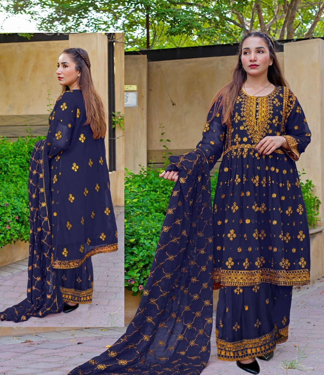 3 piece wedding dress