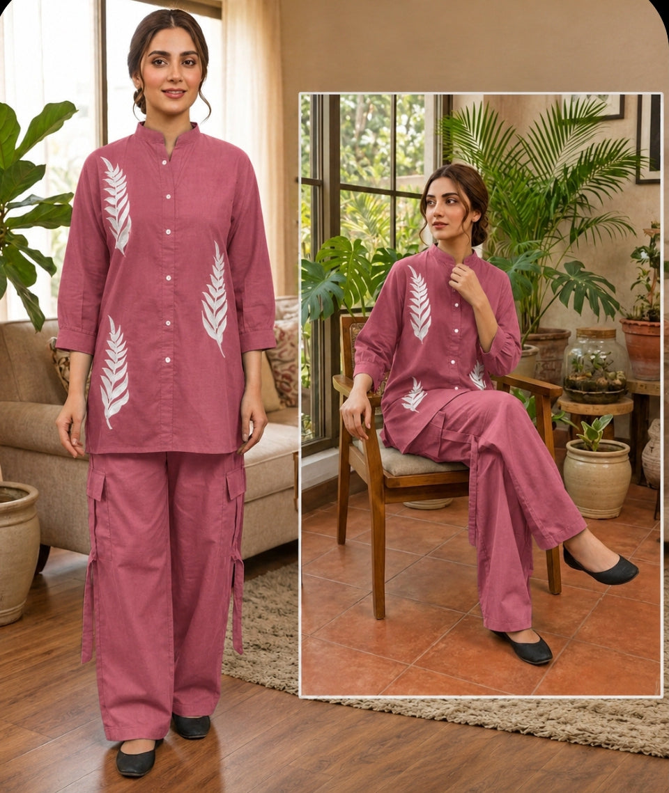 2 piece cotton dress